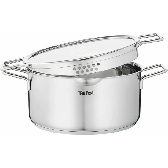 Blitzangebot 🛒 Tefal NORDICA Topfset Edelstahl 6-teilig H852S3 + DUETTO Bratpfanne °20cm 🎁 4 Blitzangebot 🛒 Tefal NORDICA Topfset Edelstahl 6-teilig H852S3 + DUETTO Bratpfanne °20cm 🎁 – Bild 2