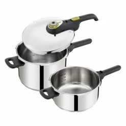 Coupon 🧨 Tefal P2544341 Secure5 Neo Set 2-teilig 4/6 L Silber 🎁