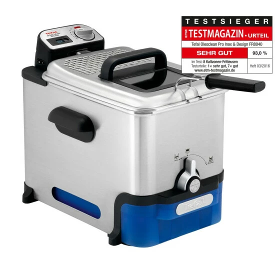 Bestpreis 😉 Tefal FR 8040 OLEOCLEAN Pro INOX & DESIGN 🥰 3 Bestpreis 😉 Tefal FR 8040 OLEOCLEAN Pro INOX & DESIGN 🥰