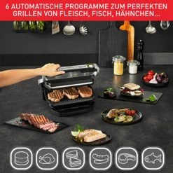 Top 10 ❤️ Tefal OptiGrill, Snacking & Baking Kontaktgrill, Schwarz, GC 7148 🥰 -Antihaftpfanne Verkäufe unnamed file 1067