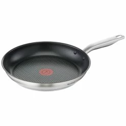 Auslauf 💯 Tefal Virtuoso Pfanne Bratpfanne, Beschichtet, 28cm, Edelstahl 🎉