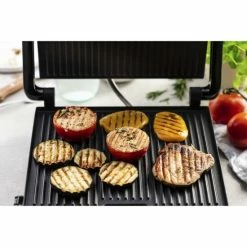 Budget 💯 Tefal Kontaktgrill Inicio GC242D, Schwarz, Edelstahl, Rechteckig, Drehregler, 288 X 258 Mm, Scharnier, Fertig ✨ -Antihaftpfanne Verkäufe unnamed file 1168