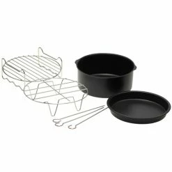 Aktion 👍 Tefal XA112010 Zubehör-Set 17cm.Ø Für EY2... EY4... Easy Fry Heißluftfritteuse 🌟