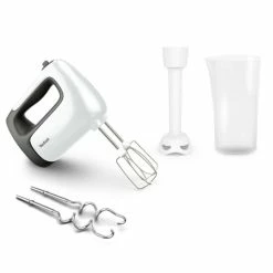 Großhandel ✨ Tefal Handmixer Prep'Mix+ HT4611 Anthrazit/weiß ⌛