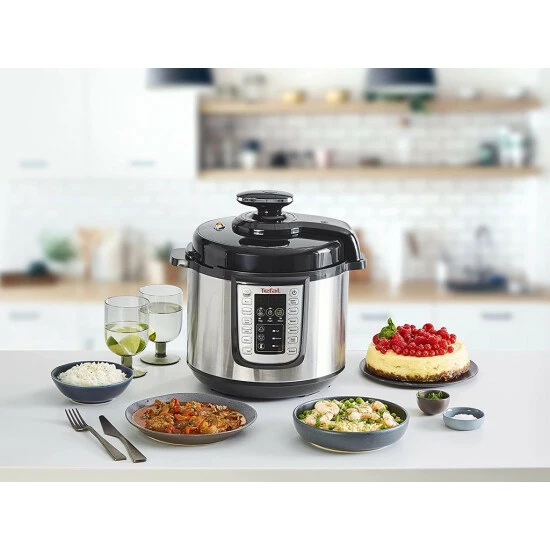 Bestpreis 🧨 Tefal Multikocher Schnellkochtopf Slow-Cooker 6L CY505E + Ingenio Suppenkelle 💯 5 Bestpreis 🧨 Tefal Multikocher Schnellkochtopf Slow-Cooker 6L CY505E + Ingenio Suppenkelle 💯 – Bild 3
