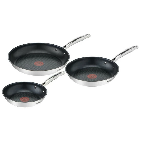 Am billigsten 👏 Tefal Pfannenset Duetto Plus (+), 3-teilig, Edelstahl, 20/24/28 Cm 🎁 3 Am billigsten 👏 Tefal Pfannenset Duetto Plus (+), 3-teilig, Edelstahl, 20/24/28 Cm 🎁