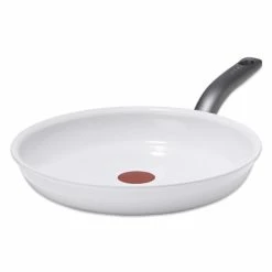 Schlussverkauf 🥰 TEFAL Keramikpfanne Ceramiccontrol Induktion Kratzfest Weiß Edelstahl/Keramik Ceramiccontrol Backofenfest/kratzfest Rund 🎁 -Antihaftpfanne Verkäufe unnamed file 1364