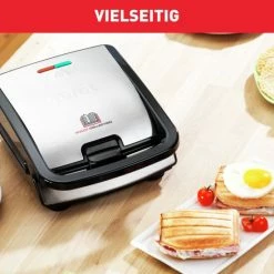 Neu 🧨 Tefal SW 854 D Snack Collection Waffel-/Sandwichtoaster 🎁 -Antihaftpfanne Verkäufe unnamed file 1367