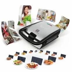 Neu 🧨 Tefal SW 854 D Snack Collection Waffel-/Sandwichtoaster 🎁 -Antihaftpfanne Verkäufe unnamed file 1375