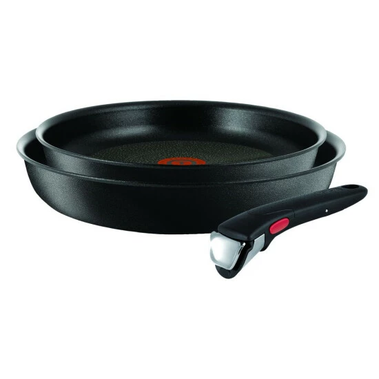 Auslauf ⌛ Tefal L6509205 Ingenio Expertise Herd 3 Stück Aluminium Schwarz 24/28 Cm 🥰 3 Auslauf ⌛ Tefal L6509205 Ingenio Expertise Herd 3 Stück Aluminium Schwarz 24/28 Cm 🥰