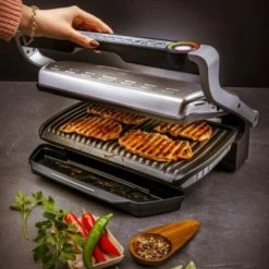 Billig 👏 Tefal GC724D Optigrill Contactgrill 2000W Metallic XXL Mit Platte ❤️ -Antihaftpfanne Verkäufe unnamed file 1430
