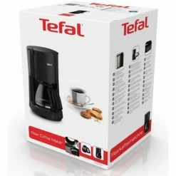 Rabatt 👍 Tefal CM272N Principio Select Filter-Kaffeemaschine 1000 Watt 1,25 L Schwarz ✨ -Antihaftpfanne Verkäufe unnamed file 1448