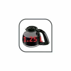 Rabatt 👍 Tefal CM272N Principio Select Filter-Kaffeemaschine 1000 Watt 1,25 L Schwarz ✨ -Antihaftpfanne Verkäufe unnamed file 1451