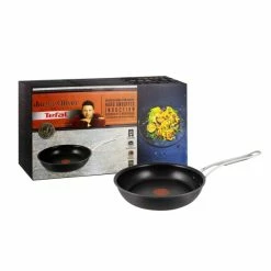Brandneu 👏 Tefal Jamie Oliver Hard Anodised Bratpfanne Schwarz 24 Cm 😀 -Antihaftpfanne Verkäufe unnamed file 1455