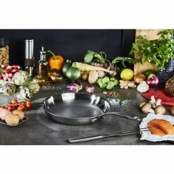 Beste Bewertungen von 👏 Tefal Tefa Pfanne Eternal Mesh 28cm Inox/bk 🤩 -Antihaftpfanne Verkäufe unnamed file 1500