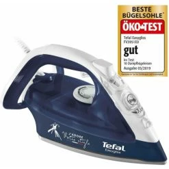 Brandneu ✨ Tefal FV3968 Dampfbügeleisen Easygliss J'Adore Mit 150g Dampfstoß 2400W Blau 😍