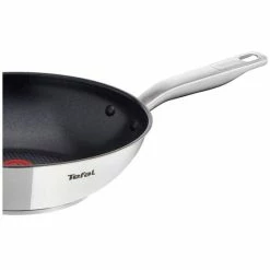 Budget 🧨 Tefal H8121984 Ultimum WOK-Pfanne 28 Cm, Edelstahl, Thermo-Signal-Technologie, Gleichmäßige Hitzeverteilung, Backofengeeignet, Für Alle Gängigen Herdarten Inkl. Induktion 🌟 -Antihaftpfanne Verkäufe unnamed file 1545