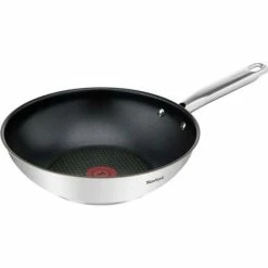 Budget 🧨 Tefal H8121984 Ultimum WOK-Pfanne 28 Cm, Edelstahl, Thermo-Signal-Technologie, Gleichmäßige Hitzeverteilung, Backofengeeignet, Für Alle Gängigen Herdarten Inkl. Induktion 🌟 -Antihaftpfanne Verkäufe unnamed file 1551