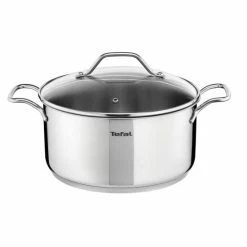 Großhandel ✨ Tefal Intuition Topfset 7-teilig - Kochtöpfe 16 (1,3 L) + 20 (2,9 L) + 24 (4,9 L) Cm Mit Glasdecke, A702A8 🤩 -Antihaftpfanne Verkäufe unnamed file 1682