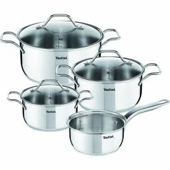 Großhandel ✨ Tefal Intuition Topfset 7-teilig - Kochtöpfe 16 (1,3 L) + 20 (2,9 L) + 24 (4,9 L) Cm Mit Glasdecke, A702A8 🤩 -Antihaftpfanne Verkäufe unnamed file 1684