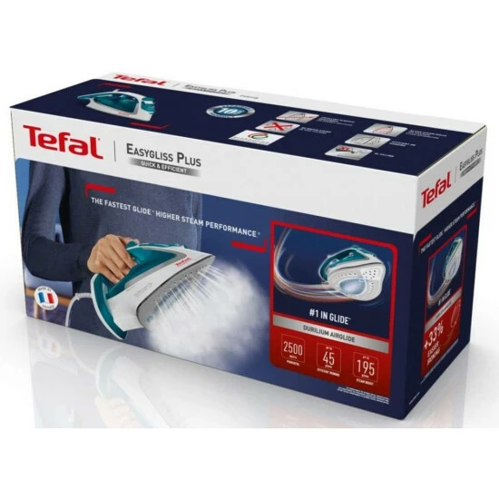 Bestpreis 👏 TEFAL FV5718 Dampfbügeleisen, 2500 W, Wassertankinhalt 270 Ml, Dauerdampf 45 G/min, Dampfstoßleistung 195 G/min, Blau/ Weiß 👏 5 Bestpreis 👏 TEFAL FV5718 Dampfbügeleisen, 2500 W, Wassertankinhalt 270 Ml, Dauerdampf 45 G/min, Dampfstoßleistung 195 G/min, Blau/ Weiß 👏 – Bild 3
