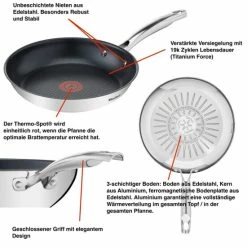 Budget 👏 Tefal XXL Premium Set 10 Teile : 4 Kochtöpfe 3 Glasdeckel 3 Bratpfannen DUETTO+ Edelstahl Induktionsgeeignet/Bratpfannen Mit Thermo-Spot/inklusive Messskala + Glasdeckel Mit Ausgießer Und Siebfunktion 🛒 -Antihaftpfanne Verkäufe unnamed file 1807