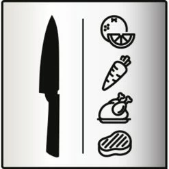 Auslauf 😉 Tefal K2569004 Ever Sharp Küchenmesser | Inkl. Messerschärfer | 16,5 Cm Klinge ✨ -Antihaftpfanne Verkäufe unnamed file 1828