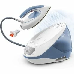 Angebote ✨ Tefal Dampfbügelstation Express Protect SV9202 | 7,5 Bar | Dampfstoß: 520 G/Min. | Dauerdampfmenge: 130 G/Min. | Anti-Kalk-Kollektor | Durilium AirGlide Autoclean-Bügelsohle | Weiß/Blau ⌛ -Antihaftpfanne Verkäufe unnamed file 1846