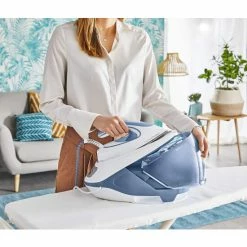 Angebote ✨ Tefal Dampfbügelstation Express Protect SV9202 | 7,5 Bar | Dampfstoß: 520 G/Min. | Dauerdampfmenge: 130 G/Min. | Anti-Kalk-Kollektor | Durilium AirGlide Autoclean-Bügelsohle | Weiß/Blau ⌛ -Antihaftpfanne Verkäufe unnamed file 1847