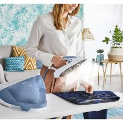 Angebote ✨ Tefal Dampfbügelstation Express Protect SV9202 | 7,5 Bar | Dampfstoß: 520 G/Min. | Dauerdampfmenge: 130 G/Min. | Anti-Kalk-Kollektor | Durilium AirGlide Autoclean-Bügelsohle | Weiß/Blau ⌛ -Antihaftpfanne Verkäufe unnamed file 1848