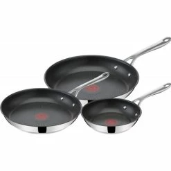 Aktion 🔥 Tefal E304S3 Jo Cook's Direct On - Pfannen-Set - Schwarz ⭐
