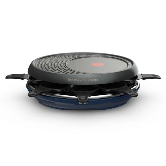 Aktion 😍 Tefal RE3104 Raclette Grill 8 Person(en) 1050 W Schwarz, Blau 🧨 3 Aktion 😍 Tefal RE3104 Raclette Grill 8 Person(en) 1050 W Schwarz, Blau 🧨