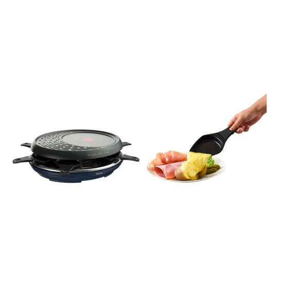 Aktion 😍 Tefal RE3104 Raclette Grill 8 Person(en) 1050 W Schwarz, Blau 🧨 8 Aktion 😍 Tefal RE3104 Raclette Grill 8 Person(en) 1050 W Schwarz, Blau 🧨 – Bild 6