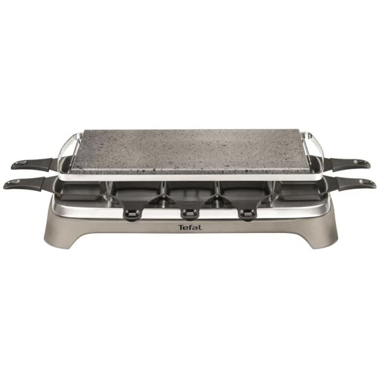 Brandneu 🥰 Tefal Raclette Pierrade PR457B Für 10 Personen Grau 😉 3 Brandneu 🥰 Tefal Raclette Pierrade PR457B Für 10 Personen Grau 😉
