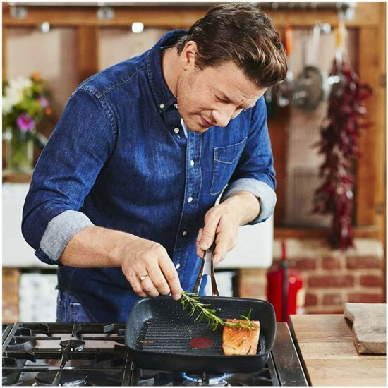 Am billigsten 😉 Tefal E21141 Jamie Oliver Premium Induction Grillpfanne 30cm ⌛ 11 Am billigsten 😉 Tefal E21141 Jamie Oliver Premium Induction Grillpfanne 30cm ⌛ – Bild 9