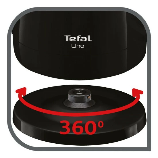 Auslauf 🛒 Tefal Uno KO1508DE Wasserkocher 1,5 Liter Schwarz 🎉 8 Auslauf 🛒 Tefal Uno KO1508DE Wasserkocher 1,5 Liter Schwarz 🎉 – Bild 6