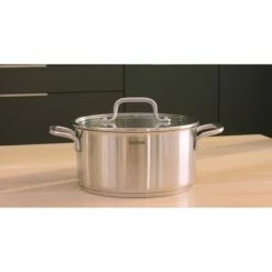 Brandneu 🌟 Tefal Virtuoso Topfset, 7-Teilig, Edelstahl - 7-Teiliges Set Aus 1x Stielkasserolle 16cm, 3x Kochtöpfen 16/20/24cm + 3x Deckel 🥰 -Antihaftpfanne Verkäufe unnamed file 2020