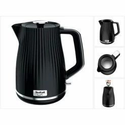 Budget 👏 Tefal Loft KO2508, 1,7 L, 2400 W, Schwarz, Regelbare Temperatur, Wasserstandsanzeige, Drahtlos ✨