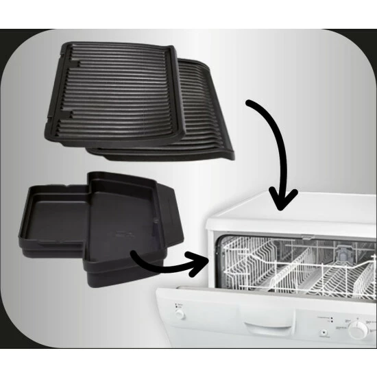 Bester Verkauf 🔥 TEFAL OPTIGRILL+ XL GC7228 Schwarz ⌛ 12 Bester Verkauf 🔥 TEFAL OPTIGRILL+ XL GC7228 Schwarz ⌛ – Bild 10