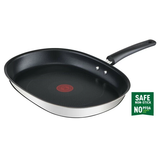 Budget 🌟 Tefal Emotion Fischpfanne Triply Oval 36x26 Cm E30212, Oval, Fischpfanne, Edelstahl, Titan, 175 °C, Aluminium, Edelstahl 😀 3 Budget 🌟 Tefal Emotion Fischpfanne Triply Oval 36x26 Cm E30212, Oval, Fischpfanne, Edelstahl, Titan, 175 °C, Aluminium, Edelstahl 😀