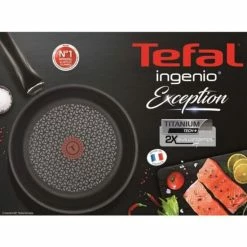 Besorgen 🛒 Tefal L6749402 Ingenio Ausnahme Schwarze Küchenbatterie 10 Stück Anti-Klebstoff-Beschichtung Alle Lichter Mit Induktion ✨ -Antihaftpfanne Verkäufe unnamed file 2295