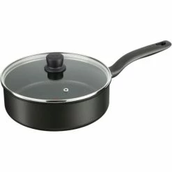 Top 10 🎁 Tefal C69532 HARD TITANIUM PLUS Schmorpfanne M.D. 24cm Schwarz Haushalt,antihaft 🔥