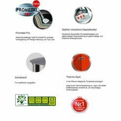 Am billigsten 👍 Tefal H80505, Rund, Allzweckpfanne, Edelstahl, Edelstahl, Jamie Oliver, 210 °C ✔️ 8 Am billigsten 👍 Tefal H80505, Rund, Allzweckpfanne, Edelstahl, Edelstahl, Jamie Oliver, 210 °C ✔️ -Antihaftpfanne Verkäufe unnamed file 2343