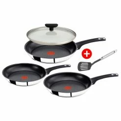 Besorgen 🎁 Tefal E43510 Jamie Oliver Pfannenset 5 Tlg 20,26,28cm Edelstahl Pfannen Bratpfannen Mit Deckel Pfanne Teflon Induktion Induktionsgeeignet Ofenfest Antihaftbeschichtet 👍 -Antihaftpfanne Verkäufe unnamed file 2380