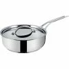 Bester Verkauf 👏 JAMIE OLIVER By Tefal Schmorpfanne SAUTEPAN Mit Deckel Induktion Edelstahl H8033244 🎉 -Antihaftpfanne Verkäufe unnamed file 2496