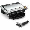 Bestpreis 👏 Tefal OptiGrill+ Kontaktgrill Edelstahl Mit Innovativem Kochsensor GC712D + OXO Reinigungsbürste 😀