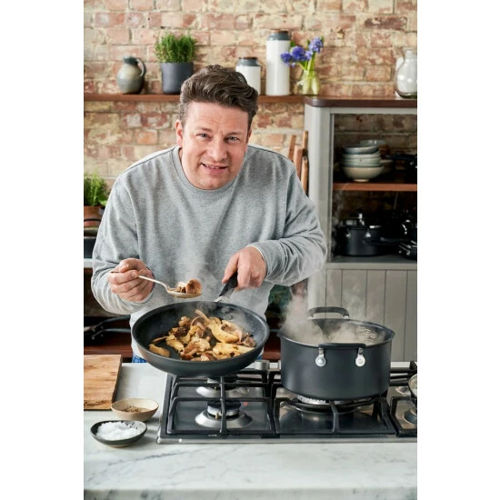 Top 10 😍 Tefal Jamie Oliver H90 Induktion Wokpfanne 30 Cm - 3tlg. - HARD ANODISED EDITION - Induktionsgeeignet, Antihaftbeschichtet, Wok Pfanne, Pfanne, Woks, Bratpfanne, Pfannenset Zum Kochen, Inkl. Pfannenwender Und Kork Untersetzer, Rutschfester Silikon Griff 💯 9 Top 10 😍 Tefal Jamie Oliver H90 Induktion Wokpfanne 30 Cm - 3tlg. - HARD ANODISED EDITION - Induktionsgeeignet, Antihaftbeschichtet, Wok Pfanne, Pfanne, Woks, Bratpfanne, Pfannenset Zum Kochen, Inkl. Pfannenwender Und Kork Untersetzer, Rutschfester Silikon Griff 💯 – Bild 7