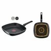 Brandneu ⭐ Tefal B55640, Quadratisch, Grillpfanne, Titan, Aluminium, Thermo-Punkt, Keramik, Gas, Halogen ✔️ -Antihaftpfanne Verkäufe unnamed file 2829