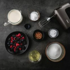 Großhandel ⭐ Tefal Handmixer HT650E Power Mix Silence 600 Watt Schwarz/dunkelgrau 🥰 -Antihaftpfanne Verkäufe unnamed file 2847