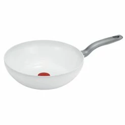 Schlussverkauf 😉 Tefal Ceramiccontrol White Induction Wokpfanne (Ø 28 Cm) 😉